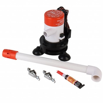 SEAFLO エアレーター(いけす)ポンプ シリーズ09 350GPH 12V SEAFLO(シーフロ)