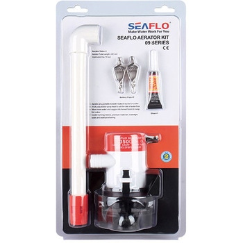 SEAFLO エアレーター(いけす)ポンプ シリーズ09 350GPH 12V SEAFLO(シーフロ)