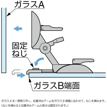 UV接着用吸盤式治具 639-1 - LAMP(スガツネ工業)