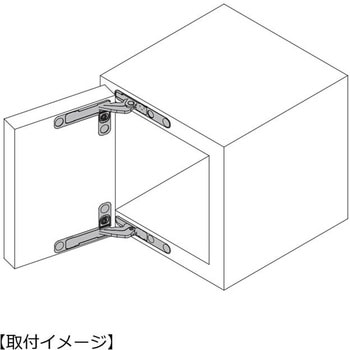 隠し丁番 SCEL6E9XXI LAMP(スガツネ工業)