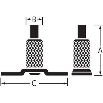 ニッケルディスプレイパーツ 固定タイプ ニッサチェイン