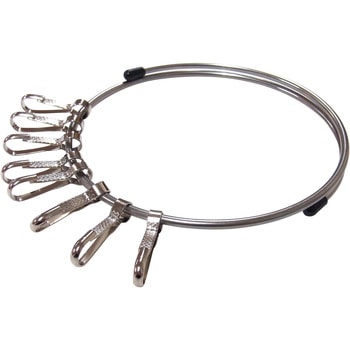 リングキーホルダー8連 ニッサチェイン