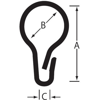 ユニクロディスプレイフック ニッサチェイン