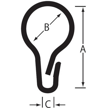 ユニクロディスプレイフック ニッサチェイン