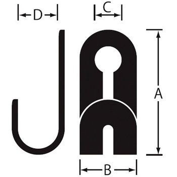 ステンレスボールキャッチ1穴 ニッサチェイン