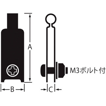 ステンレス鏡吊用ベラ ニッサチェイン