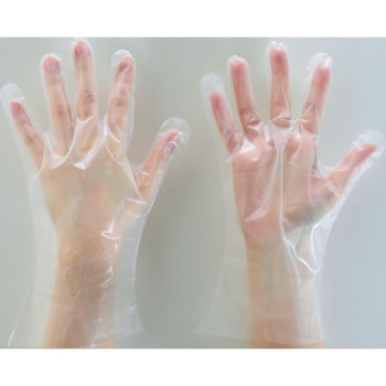 使い捨てポリエチレン手袋 内エンボス TRUSCO