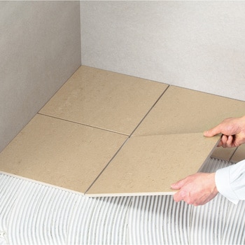 床タイル張り用接着剤 タイルエース床用速硬化(微弾性速硬化) - セメダイン