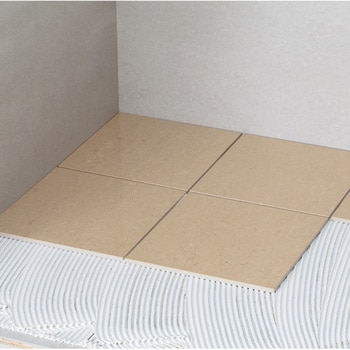床タイル張り用接着剤 タイルエース床用速硬化(微弾性速硬化) - セメダイン