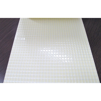 シートシャッター・間仕切用補修粘着シート 糸入透明 - 菊地シート