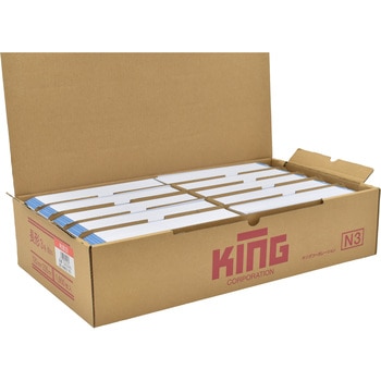 長形3号 80g 地紋入り 白特A キングコーポレーション