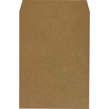 角形2号未晒クラフト封筒スミ貼 枠ナシ 100g/平方m500枚X1箱 キングコーポレーション