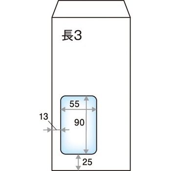 窓明封筒 カラークラフト キングコーポレーション