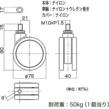 フレスコキャスター ハイロジック