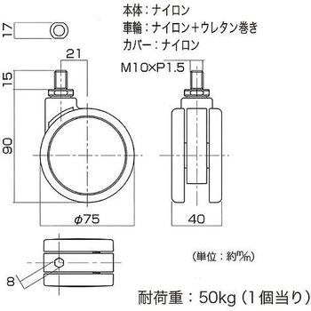 フレスコキャスター ハイロジック