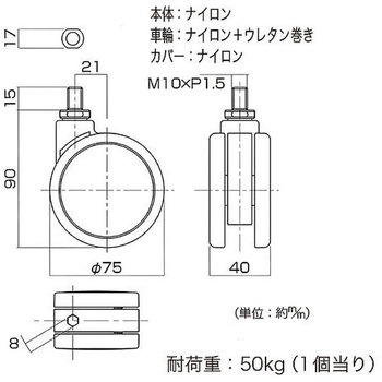 フレスコキャスター ハイロジック