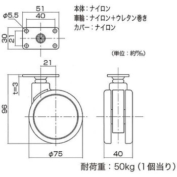 フレスコキャスター ハイロジック