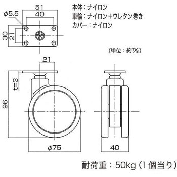 フレスコキャスター ハイロジック