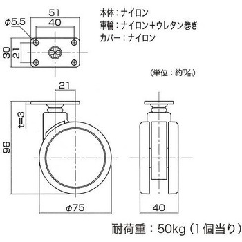 フレスコキャスター ハイロジック