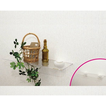 石膏ボード用アクリル板シェルフ ハイロジック