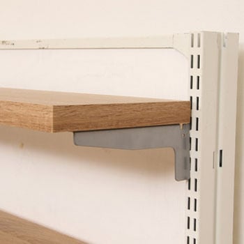 什器用棚板 90×20(棚受け2枚付) NA 不二貿易