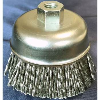 BRH線ワイヤーカップ型ブラシ 電動工具用 高島産業