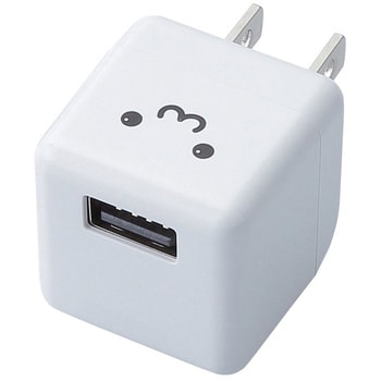 スマホ充電器 AC充電器 1.8A出力 USB×1ポート 急速 小型 USB