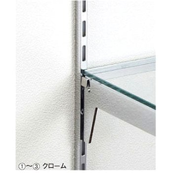 直付け柱 クローム アズワン