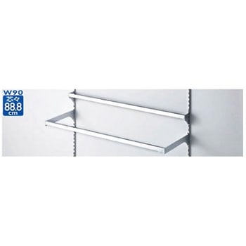スリット芯々88.8cm用ミニ角バーセット W90cm アズワン