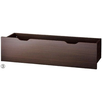 木製収納トロッコ W120cm - アズワン