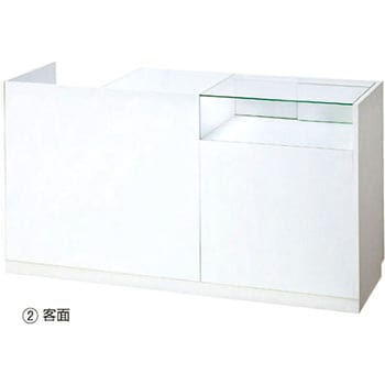 ショーケースカウンター W167.5cm アズワン
