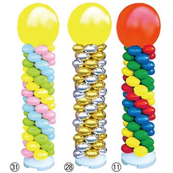 61-256-4-38 バルーンタワーセット 1セット(20枚) アズワン