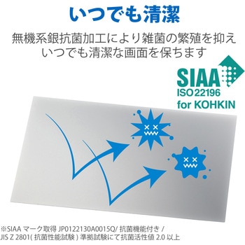 液晶保護フィルム Let’s note CF-LXシリーズ 14インチ のぞき見防止 プライバシーフィルター 抗菌 ブルーライトカット エレコム