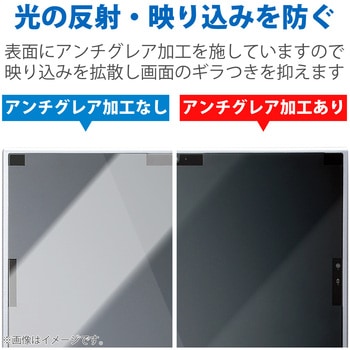 液晶保護フィルム Let’s note CF-XZシリーズ 12インチ のぞき見防止 プライバシーフィルター 抗菌 ブルーライトカット エレコム