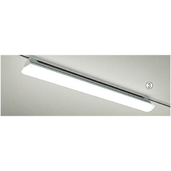 配線ダクト用LEDベースライト アズワン