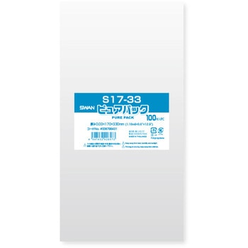 OPP袋 ピュアパック S(テープなし) シモジマ