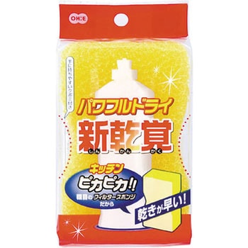 新乾覚 キッチン用スポンジ オーエ