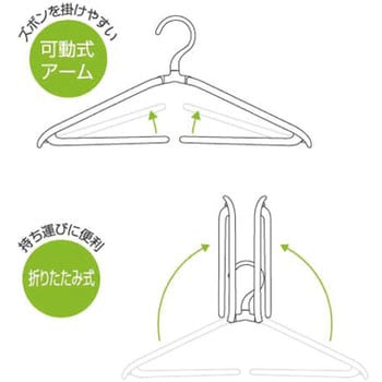 折りたたみハンガー シンコハンガー