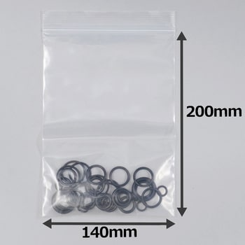 8G チャック付き袋 厚み0.08mm 1パック(100枚) モノタロウ 【通販