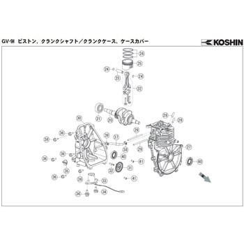 インバーター発電機 GV-9I-AAA-2 部品 工進 関連商品・部品 【通販