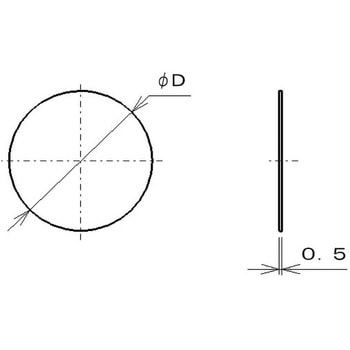 滑り止めテープ 丸型打ち抜き ラクテム
