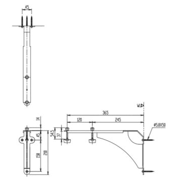 洗面器用ブラケット INAX(LIXIL)