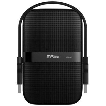 ポータブルHDD A60 ブラック シリコンパワー
