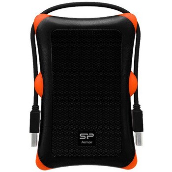 ポータブルHDD A30 ブラック シリコンパワー