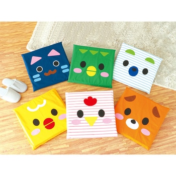 50713 �A�j�}���N�b�V���� �A�[�e�b�N[�w�Z���ށE����ߋ�] �I�����W�F  1�Z�b�g 75070041