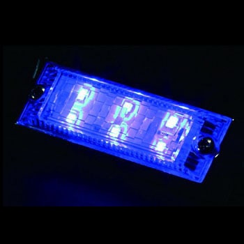 LED6 ウルトラフラットマーカーランプ 24V JET INOUE(ジェットイノウエ) LEDタイプマーカーランプ 【通販モノタロウ】