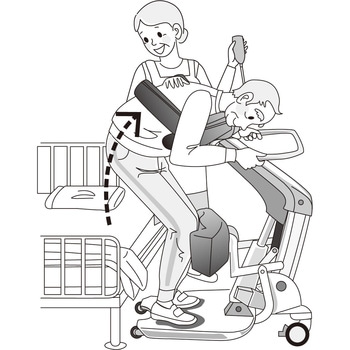 移乗サポートロボット Hug L1-01 在宅介護向け FUJI