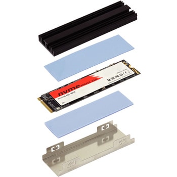 BA-HM02 M.2 SSD用高性能ヒートシンク・工具セット 1個