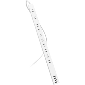 ECT-1925WH �d���^�b�v �����R�[�h �R���Z���g�~10�� USB-A�~4�|�[�g 24W ���T�[�W �G���R�� 75086139