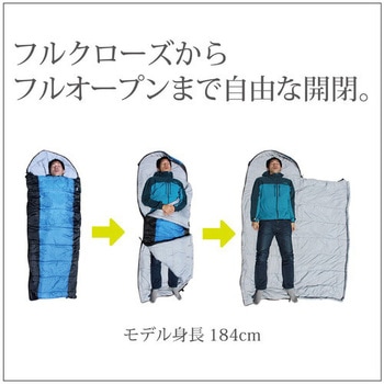 ふわ暖 防災寝袋 封筒型-15℃ Bears Rock